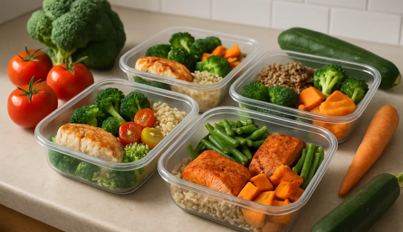 Une semaine de repas équilibrés sans y passer des heures